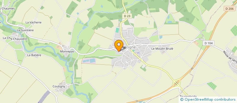 localisation de l'entreprise MONSIEUR LAURENT VRIGNAUD  SERIGNE