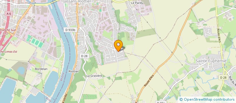 localisation de l'entreprise MONSIEUR LAURENT WAGNER  JASSANS-RIOTTIER