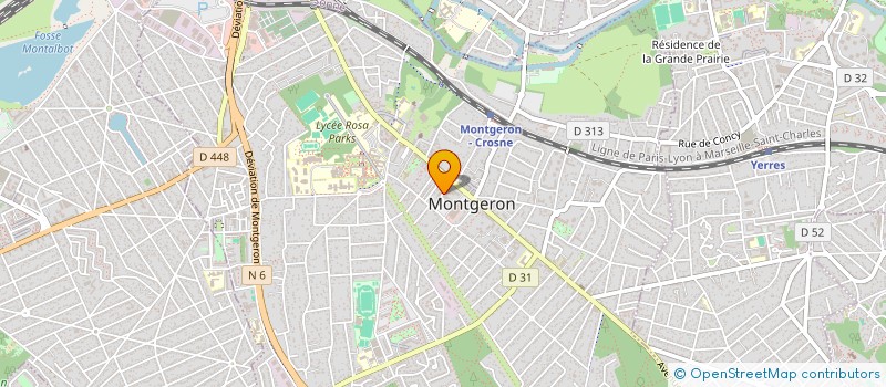 localisation de l'entreprise MONSIEUR LAURENT WAGNER à MONTGERON