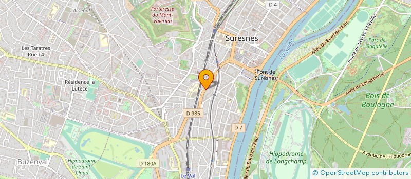 localisation de l'entreprise MONSIEUR LAURENT WALLET à SURESNES