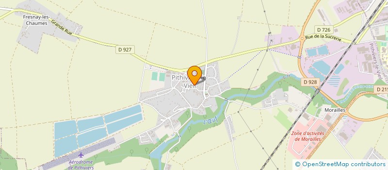 localisation de l'entreprise MONSIEUR LAURENT WALLET à PITHIVIERS-LE-VIEIL