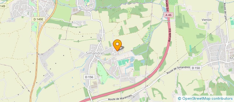 localisation de l'entreprise MONSIEUR LAURENT WAMSTER  SIMANDRES