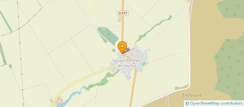 localisation de l'entreprise MONSIEUR LAURENT WATRIN  SOUAIN-PERTHES-LES-HURLUS