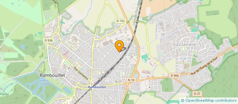 localisation de l'entreprise MONSIEUR LAURENT WEILLER  RAMBOUILLET