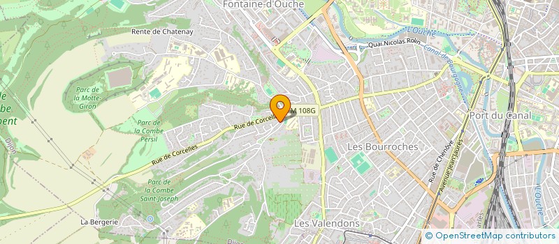 localisation de l'entreprise MONSIEUR LAURENT WERLY à DIJON