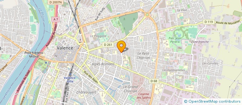 localisation de l'entreprise MONSIEUR LAURENT WILLER à VALENCE