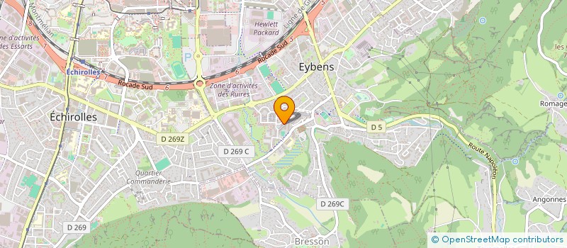 localisation de l'entreprise MONSIEUR LAURENT WOJKOWIAK  EYBENS