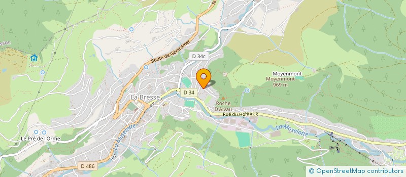 localisation de l'entreprise MONSIEUR LAURENT XOUAL  LA BRESSE