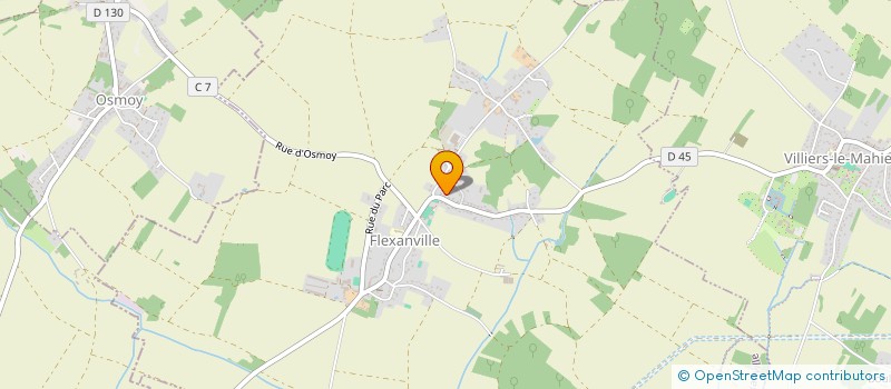 localisation de l'entreprise MONSIEUR LAURENT YAO  FLEXANVILLE