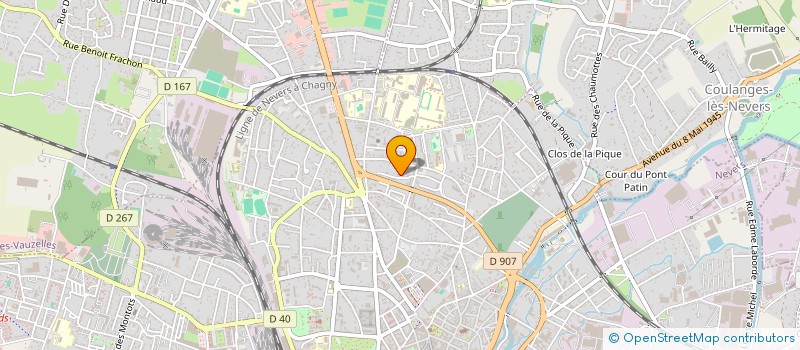 localisation de l'entreprise MONSIEUR LAURENT YVRAY à NEVERS