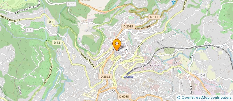 localisation de l'entreprise MONSIEUR LAURENT ZABOROWSKI  GRASSE