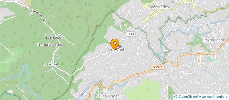 localisation de l'entreprise MONSIEUR LAURENT ZAINA à SAINT-CEZAIRE-SUR-SIAGNE