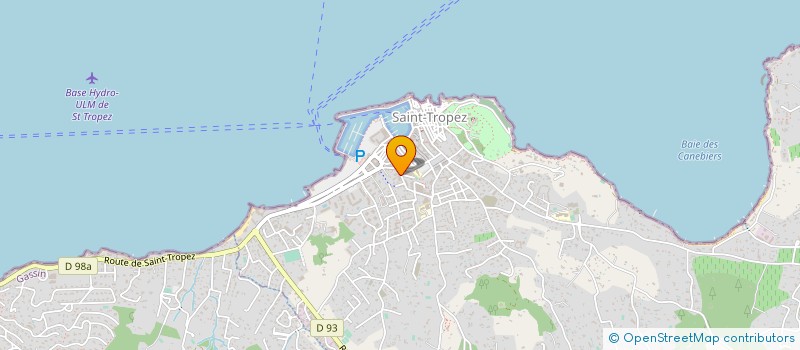 localisation de l'entreprise MONSIEUR LAURENT ZAMMIT  SAINT-TROPEZ