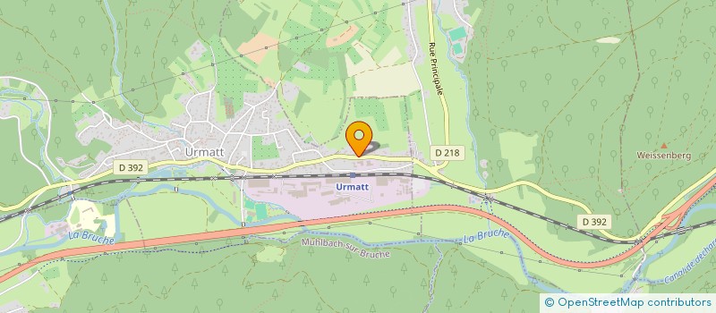 localisation de l'entreprise MONSIEUR LAURENT ZANETTI  URMATT