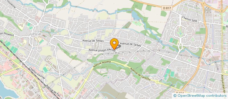 localisation de l'entreprise MONSIEUR LAURENT ZARAGOZA  LESCAR