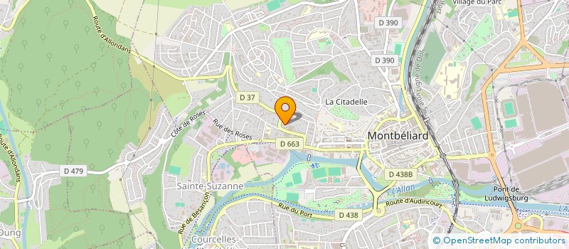 localisation de l'entreprise MONSIEUR LAURENT ZEMP à MONTBELIARD