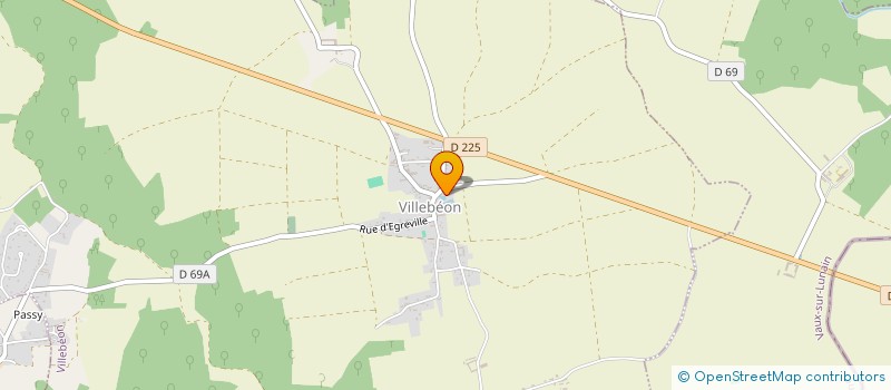 localisation de l'entreprise MONSIEUR LAURENT ZERBIN  VILLEBEON