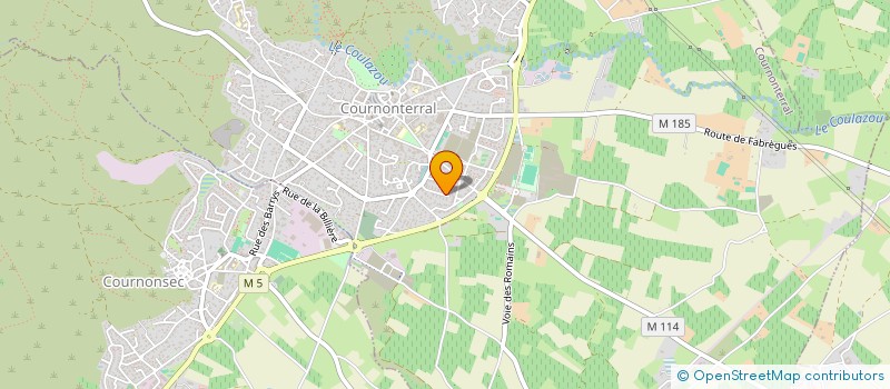 localisation de l'entreprise MONSIEUR LAURENT ZIMMER à COURNONTERRAL