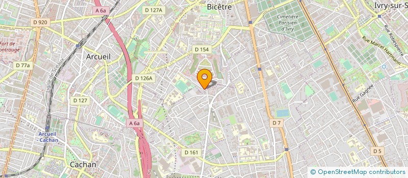 localisation de l'entreprise MONSIEUR LAURENT ZINI  LE KREMLIN-BICETRE