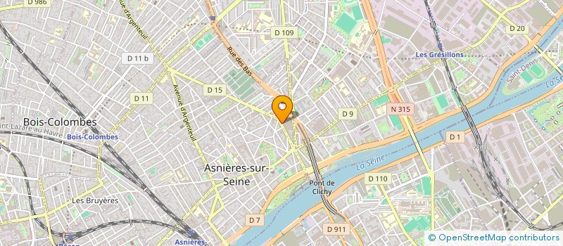 localisation de l'entreprise MONSIEUR LAURENT ZONTONE à ASNIERES-SUR-SEINE