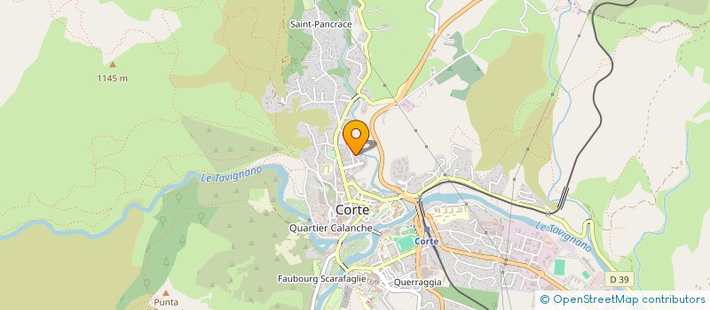 localisation de l'entreprise MONSIEUR LAURENT ZUCCARELLI à CORTE