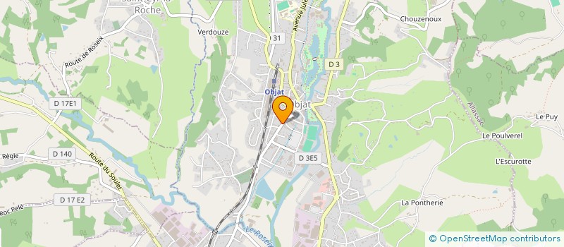 localisation de l'entreprise MONSIEUR LAURENT ZYTO  OBJAT