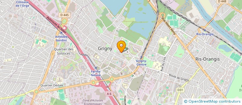 localisation de l'entreprise MONSIEUR LAURENTIN CURCA à GRIGNY