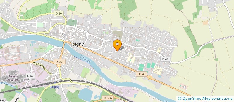 localisation de l'entreprise MONSIEUR LAURENTIU CATALIN BIRCU à JOIGNY