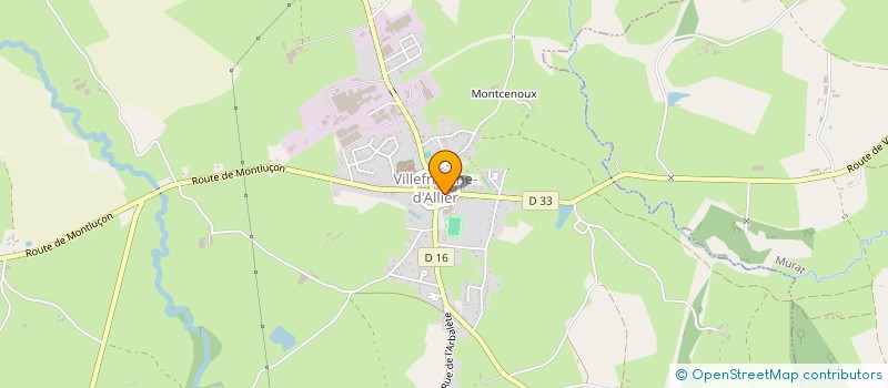 localisation de l'entreprise MONSIEUR LAURENTIU ENE  VILLEFRANCHE-D'ALLIER