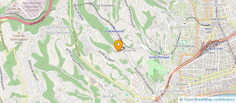 localisation de l'entreprise MONSIEUR LAURENTIU GHITA  NICE