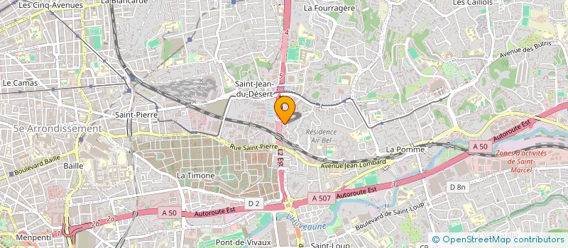 localisation de l'entreprise MONSIEUR LAURENTIU IACOB à MARSEILLE