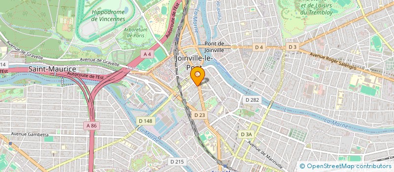 localisation de l'entreprise MONSIEUR LAURENTIU ILIE  JOINVILLE-LE-PONT