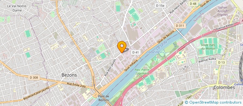 localisation de l'entreprise MONSIEUR LAURENTIU ION CIUCA  BEZONS