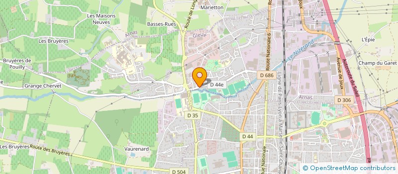 localisation de l'entreprise MONSIEUR LAURENTIU MARIAN MICU  GLEIZE