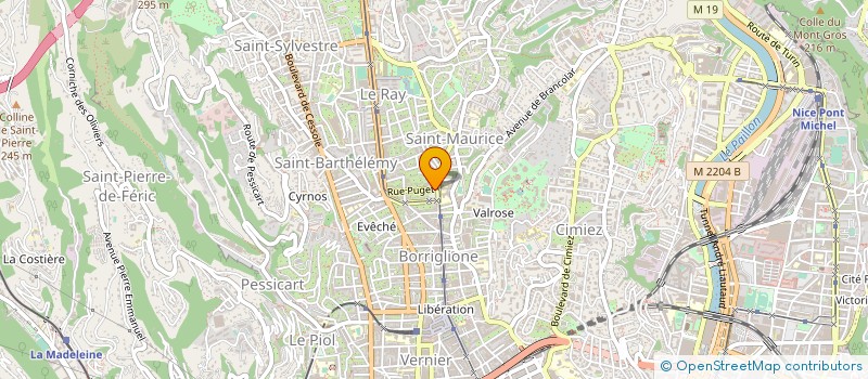 localisation de l'entreprise MONSIEUR LAURENTIU NAGY GYURIS à NICE