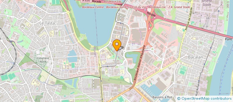 localisation de l'entreprise MONSIEUR LAURENTIU OPREA  BORDEAUX