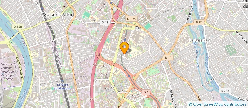 localisation de l'entreprise MONSIEUR LAURENTIU RADU  CRETEIL