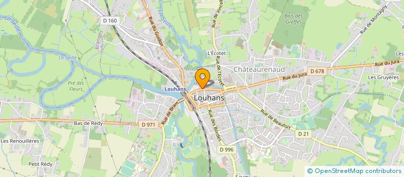 localisation de l'entreprise MONSIEUR LAURENTIU SILCA à LOUHANS