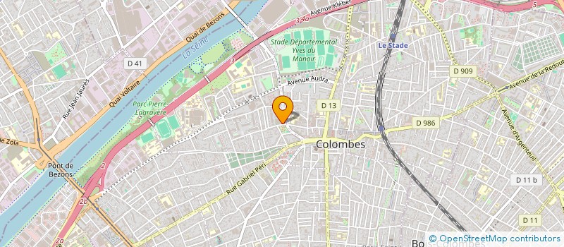 localisation de l'entreprise MONSIEUR LAURENTIU SIMION à COLOMBES