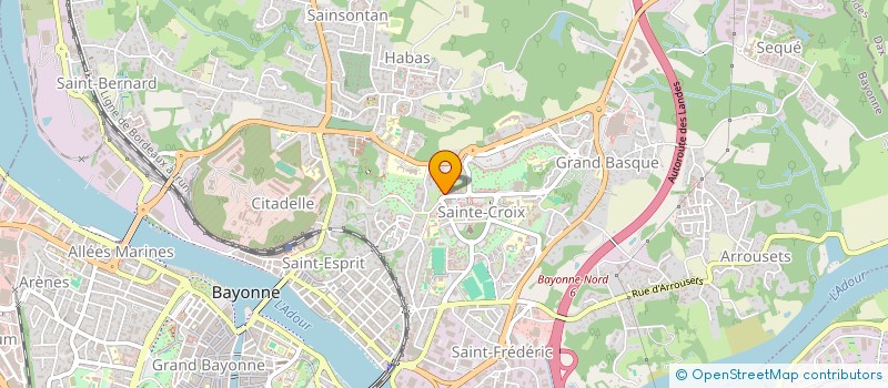 localisation de l'entreprise MONSIEUR LAURENTIU STAMATE à BAYONNE