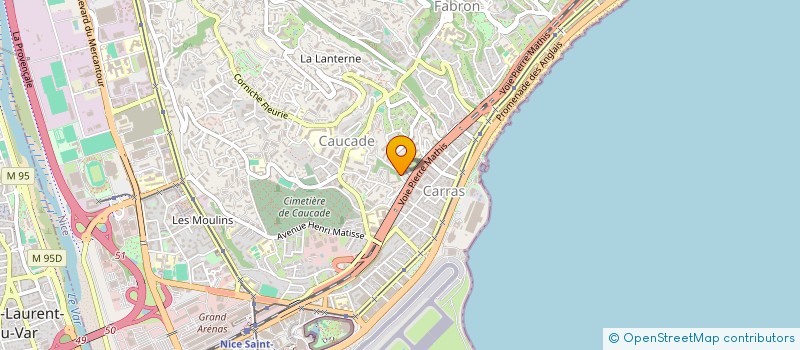 localisation de l'entreprise MONSIEUR LAURENTIU VANGHELII  NICE