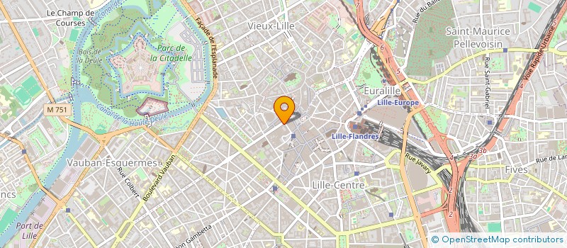 localisation de l'entreprise MONSIEUR LAURIAN LABORDE  LILLE