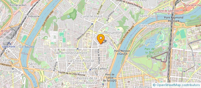 localisation de l'entreprise MONSIEUR LAURIAN PRUNIER  LYON