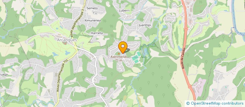 localisation de l'entreprise MONSIEUR LAURIANNE FOLINAIS  BASSUSSARRY