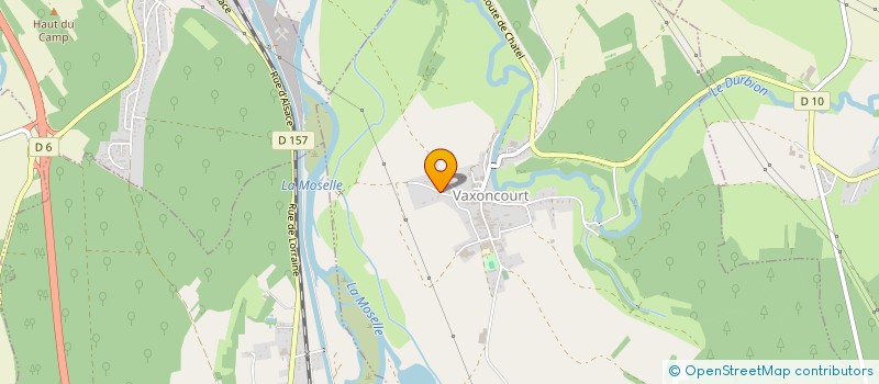 localisation de l'entreprise MONSIEUR LAURIC GILLET  VAXONCOURT