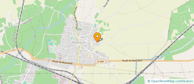 localisation de l'entreprise MONSIEUR LAURIC RICHIER  REDESSAN