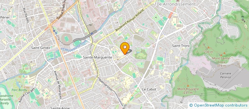 localisation de l'entreprise MONSIEUR LAURIC SARRAZIN  MARSEILLE 9