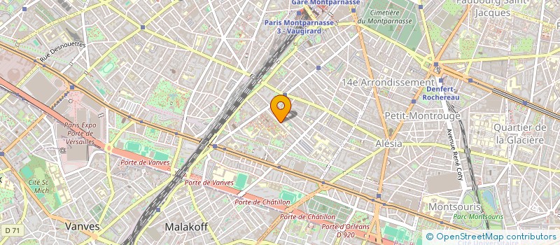 localisation de l'entreprise MONSIEUR LAURICK BOUQUET  PARIS