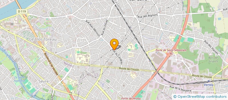 localisation de l'entreprise MONSIEUR LAURICK LARTIGUE à SAINT-BRIEUC