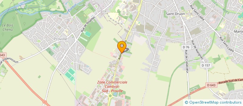 localisation de l'entreprise MONSIEUR LAURINDO RAMOS PINHEIRO  CAMBRAI